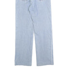 ANGEL Womens Jeans Blue Regular Straight Denim Light W26 L28 Stretch Zip