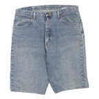 LEE Mens Denim Blue Casual Shorts L W38 Cotton Blend Comfortable Fit