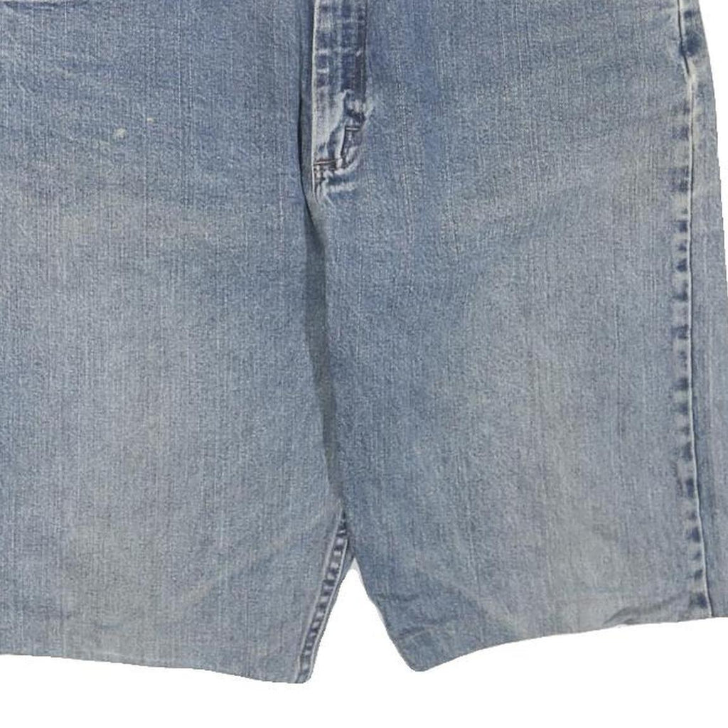 LEE Mens Denim Blue Casual Shorts L W38 Cotton Blend Comfortable Fit