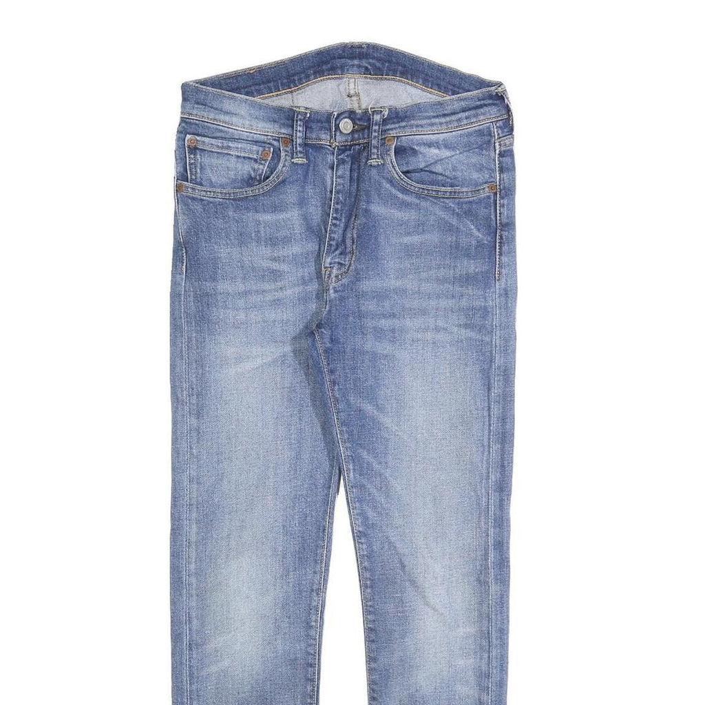 LEVI'S 519 Mens Slim Jeans Blue Denim Light W31 L27 Zip Cotton Blend