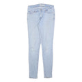 LEVI'S 711 Womens Jeans Blue Slim Skinny Denim Light W26 L30 Stretch Cotton