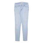 LEVI'S 711 Womens Jeans Blue Slim Skinny Denim Light W26 L30 Stretch Cotton