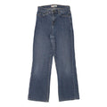 LEVI'S Womens Jeans Blue Regular Bootcut Denim Medium W25 L28 Classic Zip