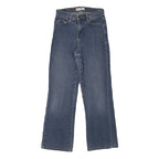 LEVI'S Womens Jeans Blue Regular Bootcut Denim Medium W25 L28 Classic Zip