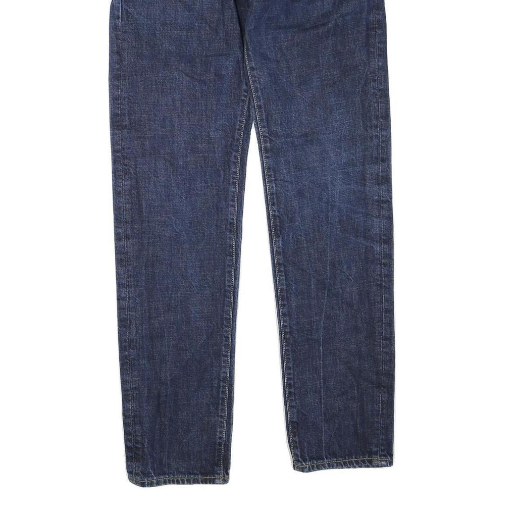 CARHARTT Womens Regular Fit Blue Denim Jeans W29 L32 Classic Cotton Blend Zip