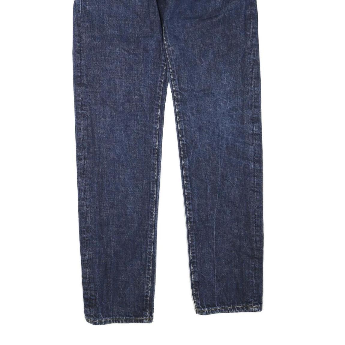 CARHARTT Womens Regular Fit Blue Denim Jeans W29 L32 Classic Cotton Blend Zip