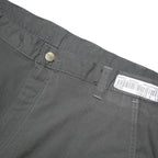 CARHARTT Mens Polyester Blend Black Regular Straight Trousers W42 L30 Workwear