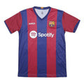 FCB Mens Blue & Maroon Football Shirt S Short Sleeve V-Neck Spotify Logo