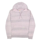CARHARTT Womens Pink Hoodie Pullover UK 6 Cotton Blend Casual