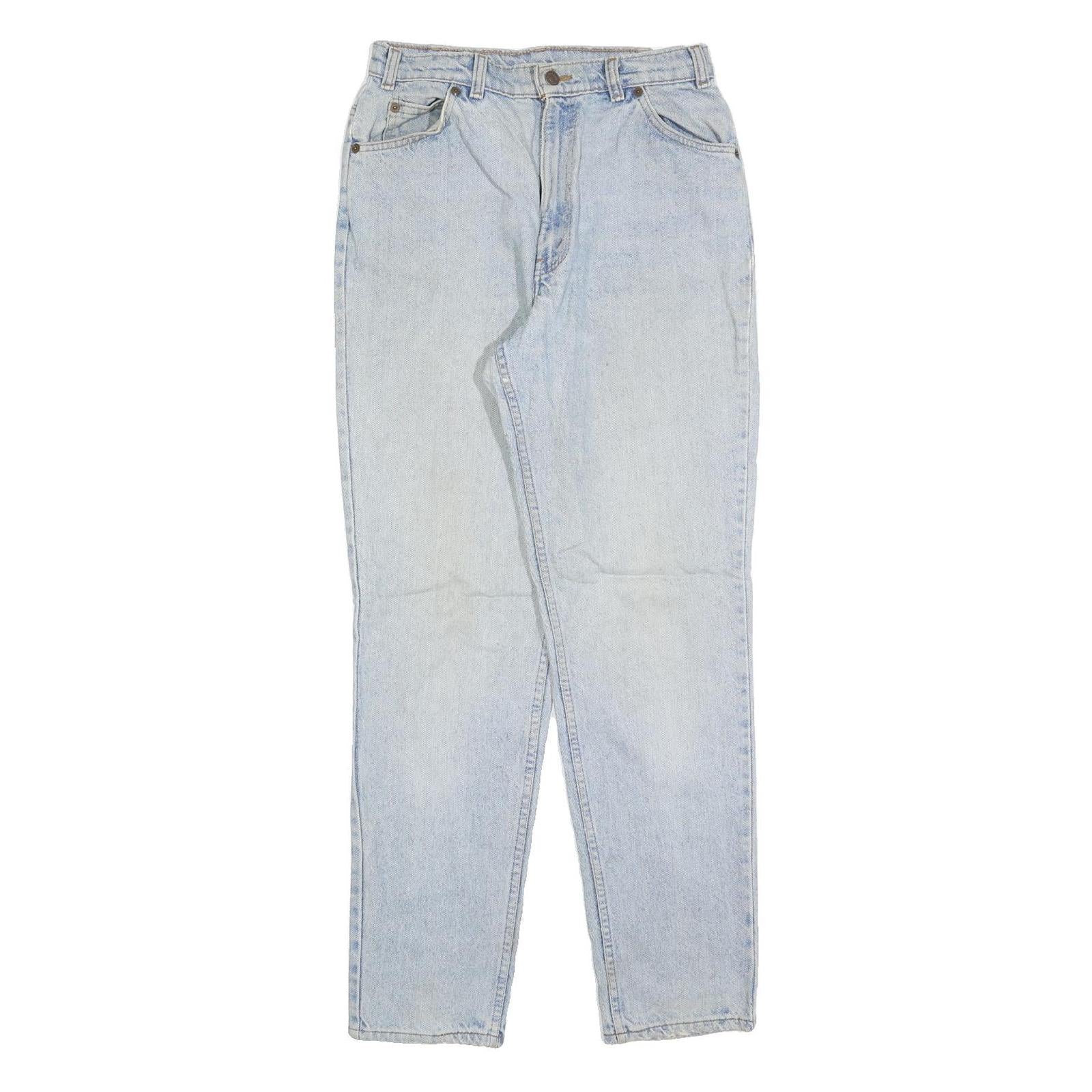 LEVI'S 631 Mens Jeans Blue Regular Straight Denim Light W28 L30 Classic Fit Zip