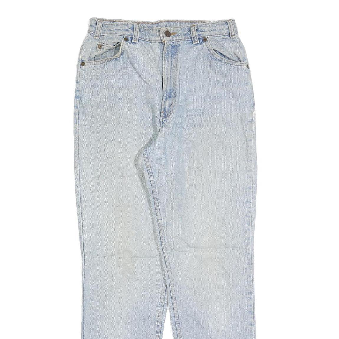 LEVI'S 631 Mens Jeans Blue Regular Straight Denim Light W28 L30 Classic Fit Zip