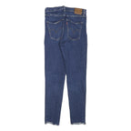 LEVI'S Womens Jeans Blue Slim Skinny Denim Medium W25 L26 Stretch Zip