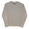 ALLSAINTS Mens Beige Crew Neck XS Cotton Blend Sweatshirt Casual Pullover