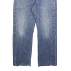 LEVI'S 501 Mens Jeans Blue Regular Straight Denim Medium W34 L26 Classic Button