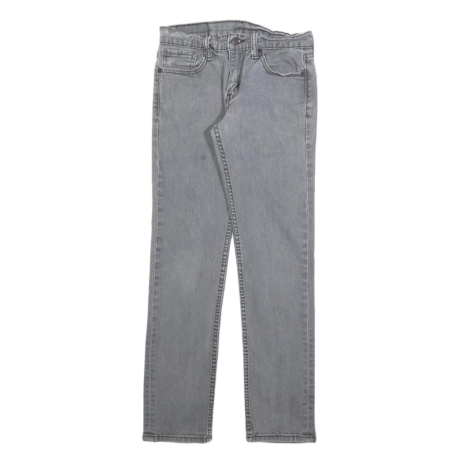LEVI'S 511 Slim Mens Jeans Grey Slim Skinny Denim Medium W29 L28 Stylish
