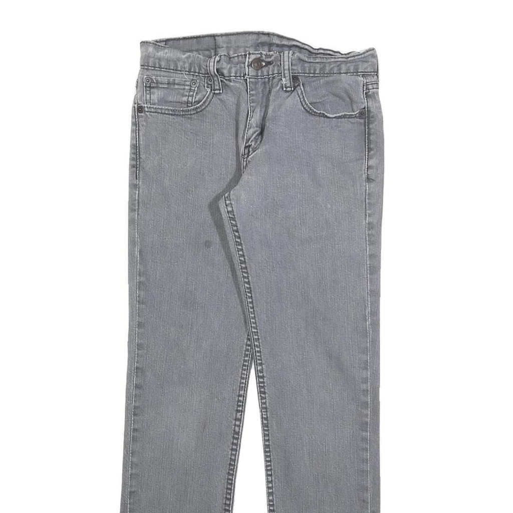 LEVI'S 511 Slim Mens Jeans Grey Slim Skinny Denim Medium W29 L28 Stylish