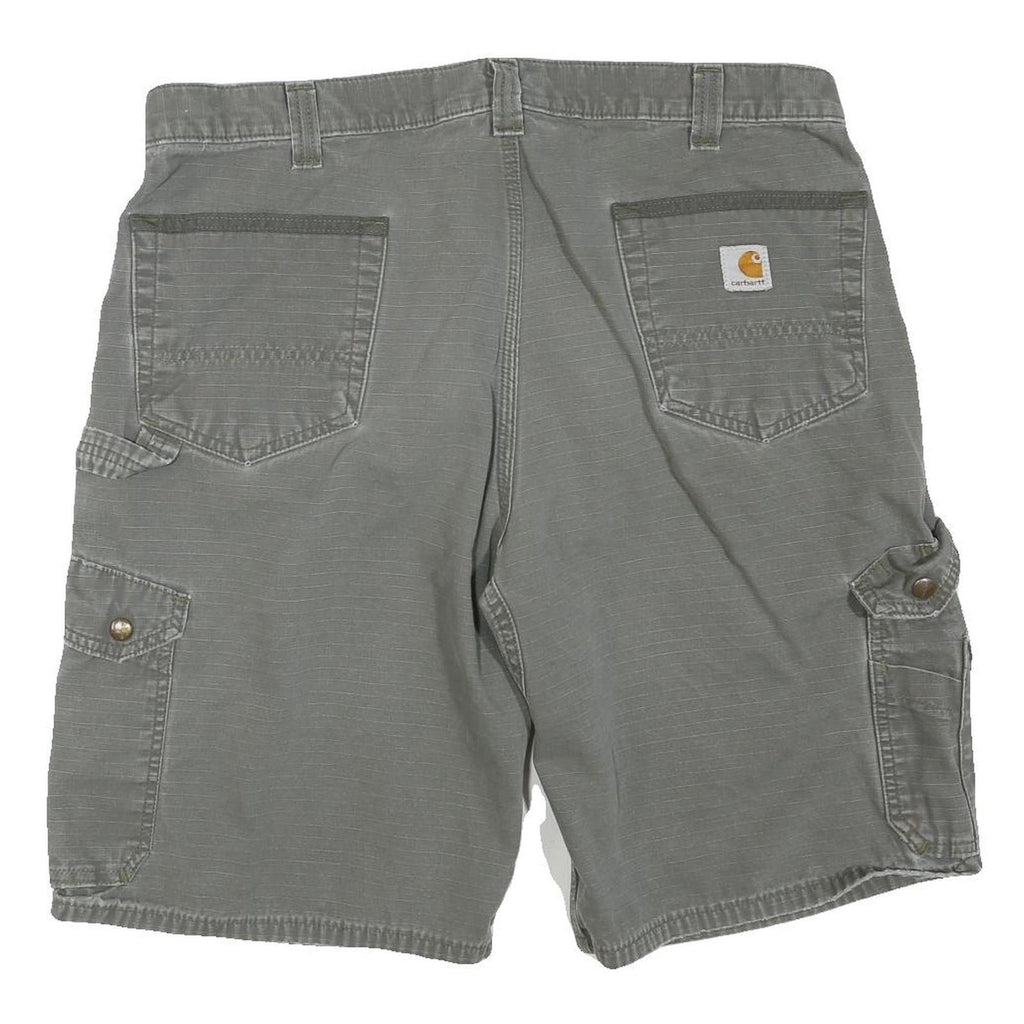 CARHARTT Mens Shorts Grey Casual Cargo L W38 Durable Workwear Pockets