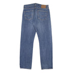 LEVI'S 501 Big E Mens Blue Regular Straight Denim Medium W32 L34 Classic Cotton