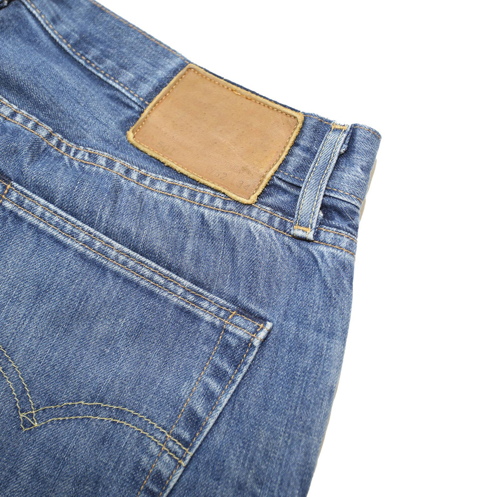 LEVI'S 501 Big E Mens Blue Regular Straight Denim Medium W32 L34 Classic Cotton