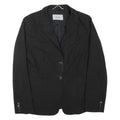 MARELLA Womens Blazer Jacket Black UK 14