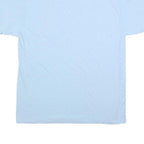 PORT & COMPANY Mens Light Blue Marian Engineering T-Shirt L Short Sleeve Crew