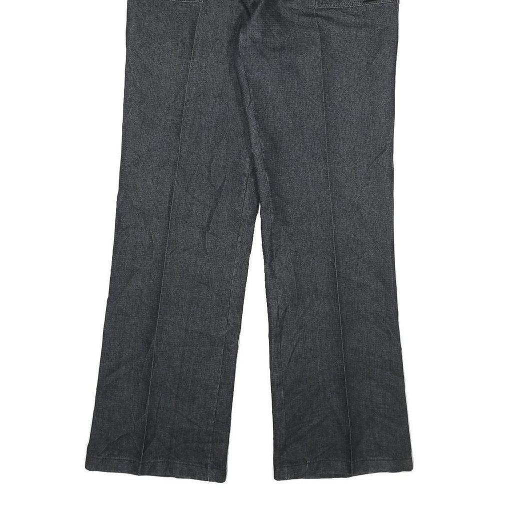 HAI BAO Womens Relaxed Jeans Denim Dark W28 L30 Cotton Blend Zip Pockets