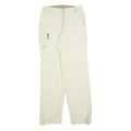 HIGH COLORADO Womens Beige Regular Fit Straight Trousers W28 L32 Outdoor Zip