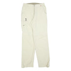 HIGH COLORADO Womens Beige Regular Fit Straight Trousers W28 L32 Outdoor Zip