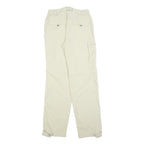 HIGH COLORADO Womens Beige Regular Fit Straight Trousers W28 L32 Outdoor Zip