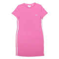 JACK WILLS Womens Pink & White Day Jersey Plain Short Sleeve Short Dress UK 16