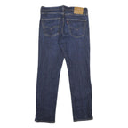 LEVI'S 511 BIG E Mens Slim Blue Denim Raw Cotton Blend Jeans W32 L30 Zip