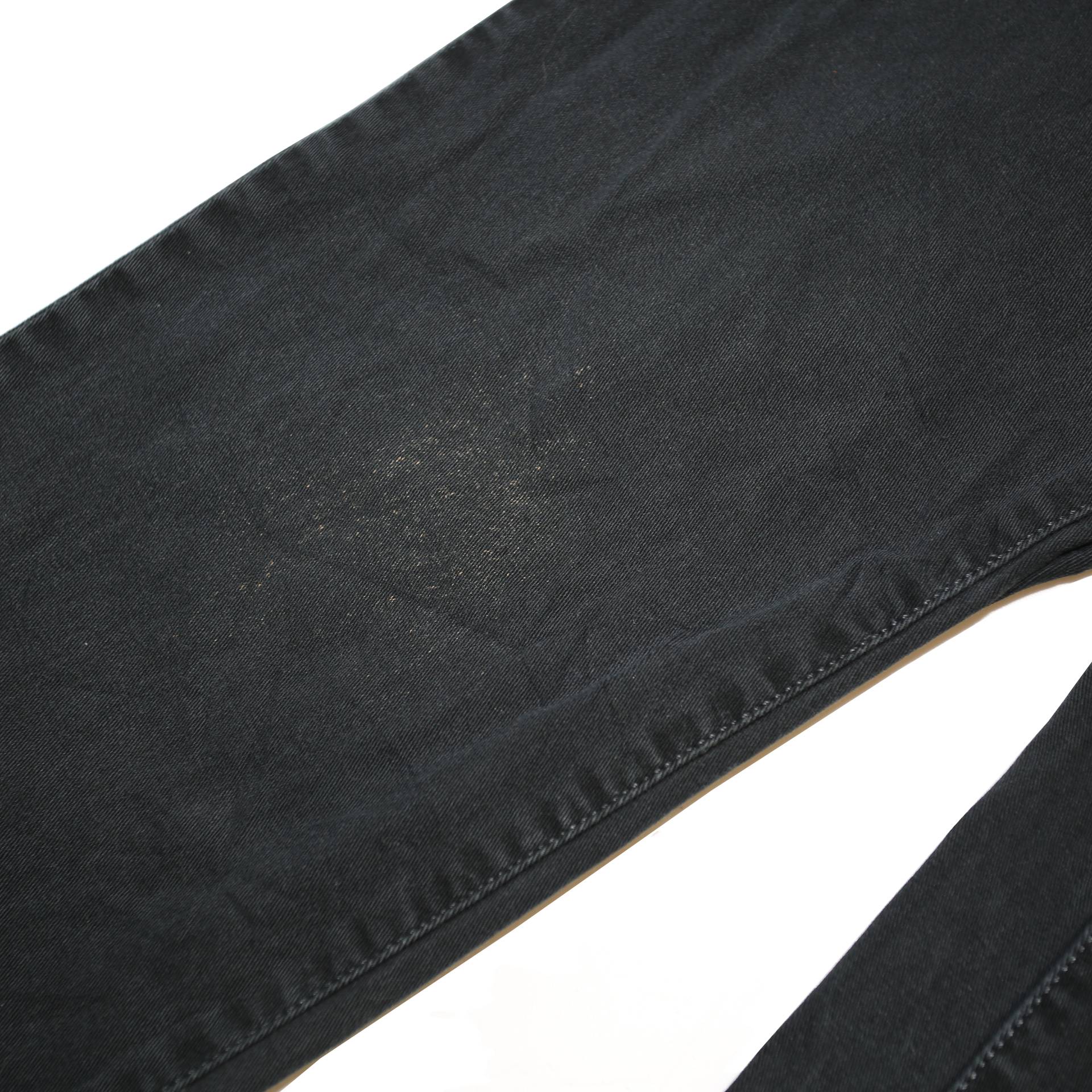 LEVI'S Womens Black Cotton Blend Relaxed Fit Straight Leg Denim Trousers W28 L29