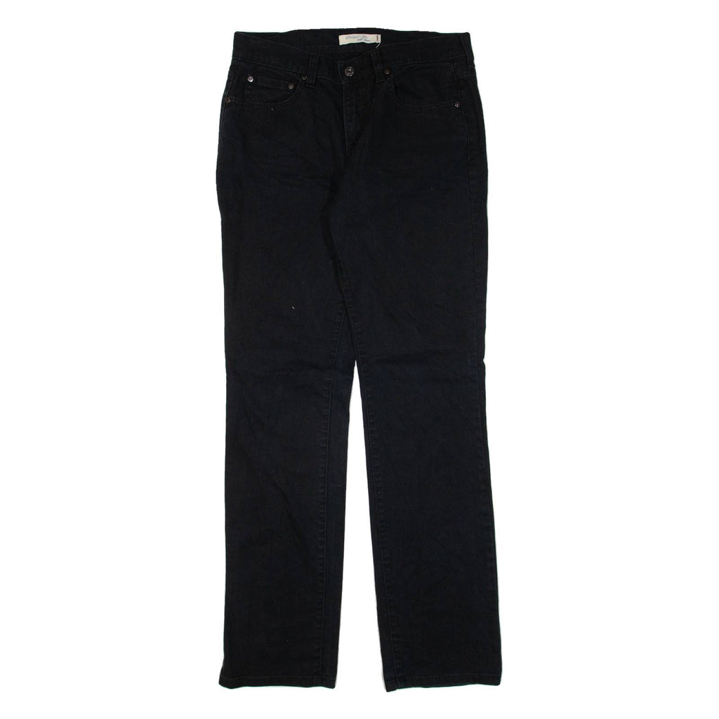 LEVI'S 505 Womens Jeans Black Regular Straight W30 L31