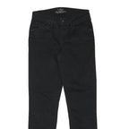 LEVI'S Womens Jeans Black Slim Skinny Denim W26 L28 Classic Zip Pocket