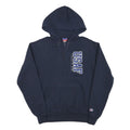 CHAMPION Mens Navy USAF ¼ Zip Hoodie M Cotton Blend Casual Sweatshirt
