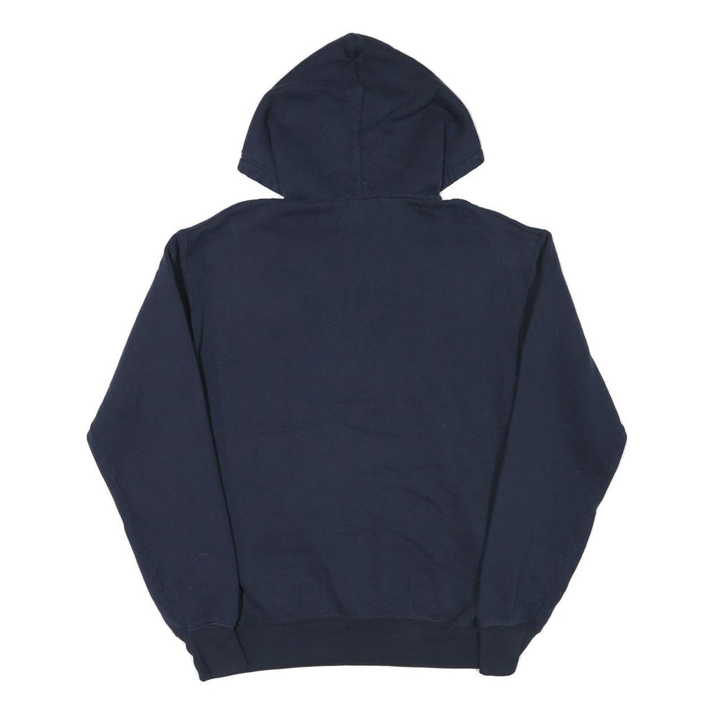 CHAMPION Mens Navy USAF ¼ Zip Hoodie M Cotton Blend Casual Sweatshirt