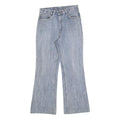 NAILS Womens Jeans Blue Relaxed Flared Denim Light W30 L30 Stylish Casual