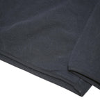 NAUTICA Mens Navy Plain Pullover Quarter Zip Jumper L Polyester Blend Soft Warm