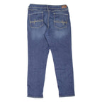 LEVI'S Denizen Womens Jeans Blue Slim Tapered Stone Wash W32 L27