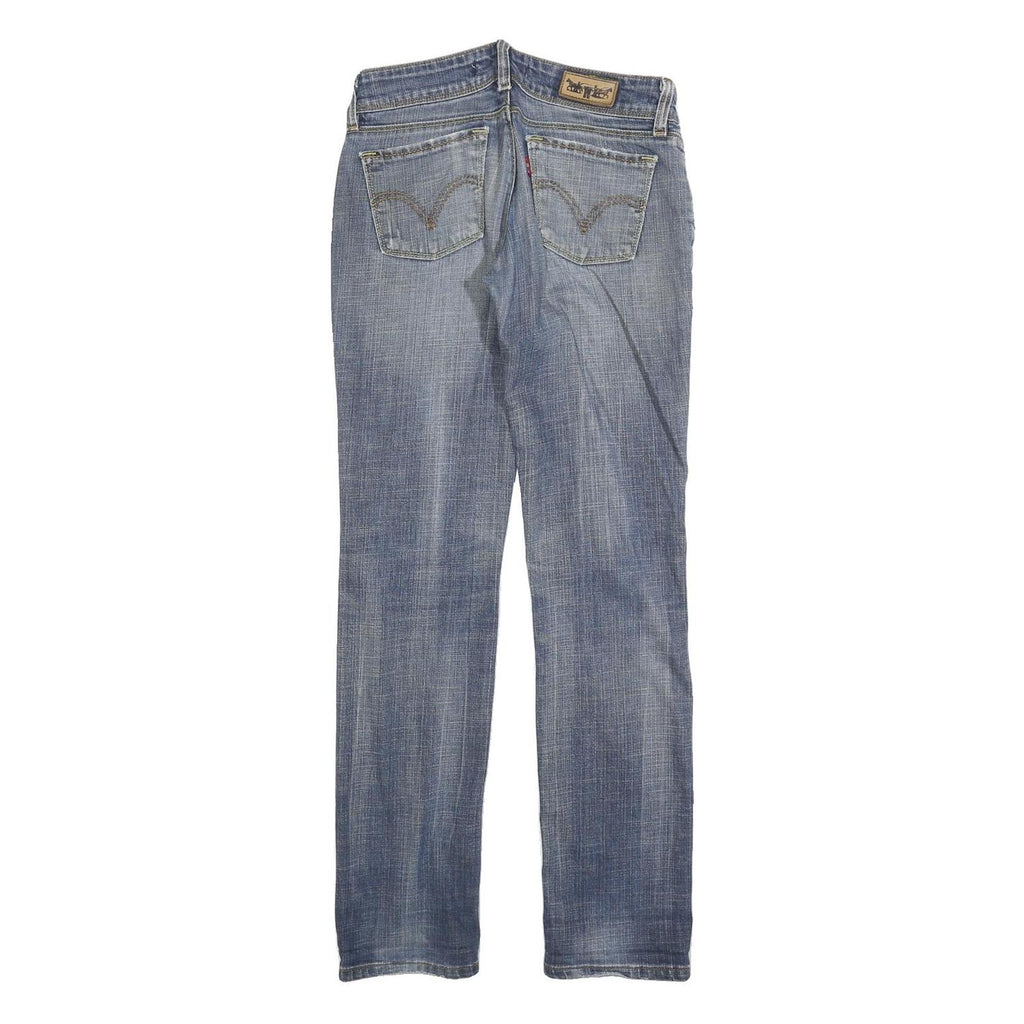 LEVI'S 571 Womens Jeans Blue Slim Straight Denim Medium W28 L32 Stylish