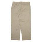DICKIES Mens Trousers Beige Regular Straight W36 L28
