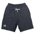 ADIDAS Mens Casual Shorts Grey Striped S W26