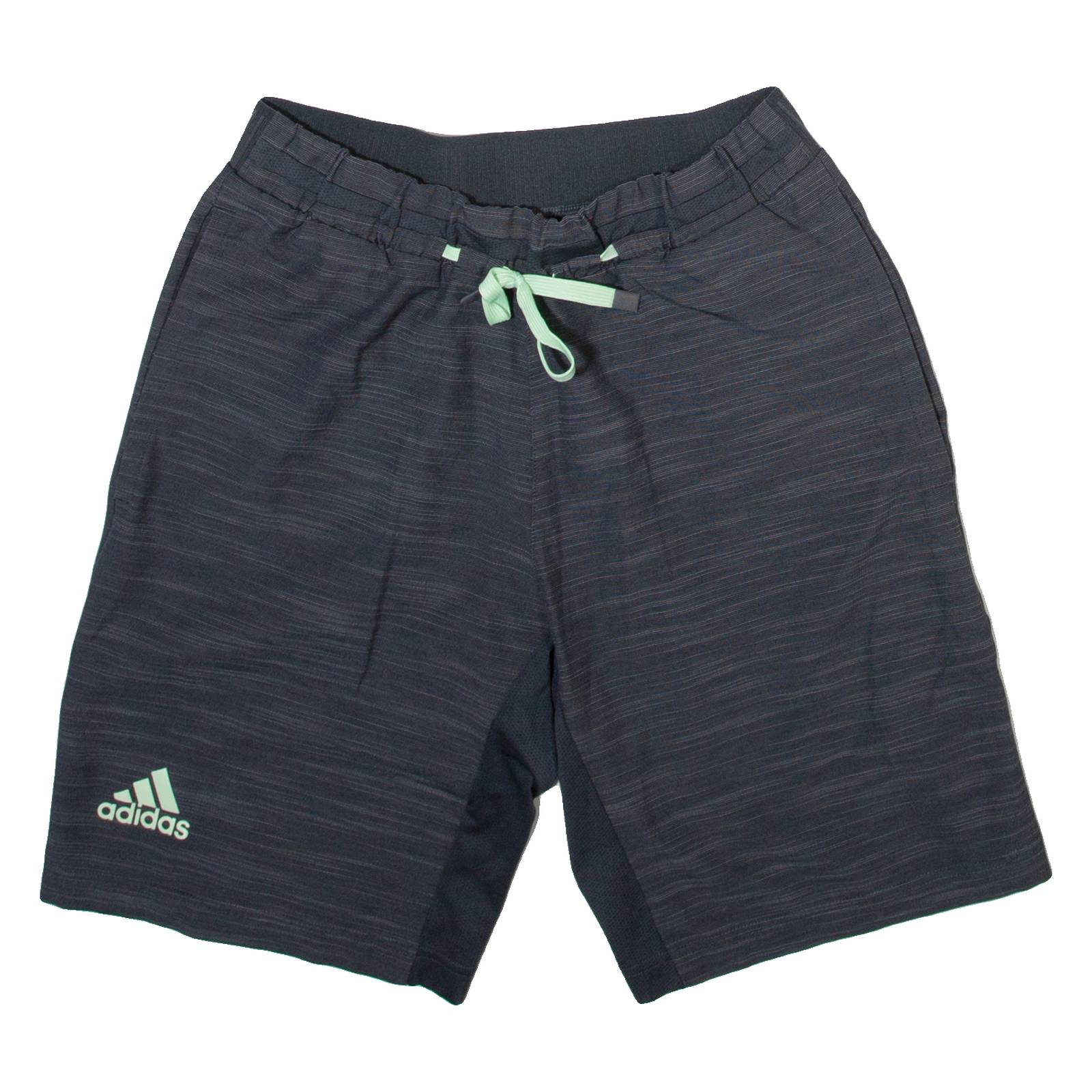 ADIDAS Mens Casual Shorts Grey Striped S W26