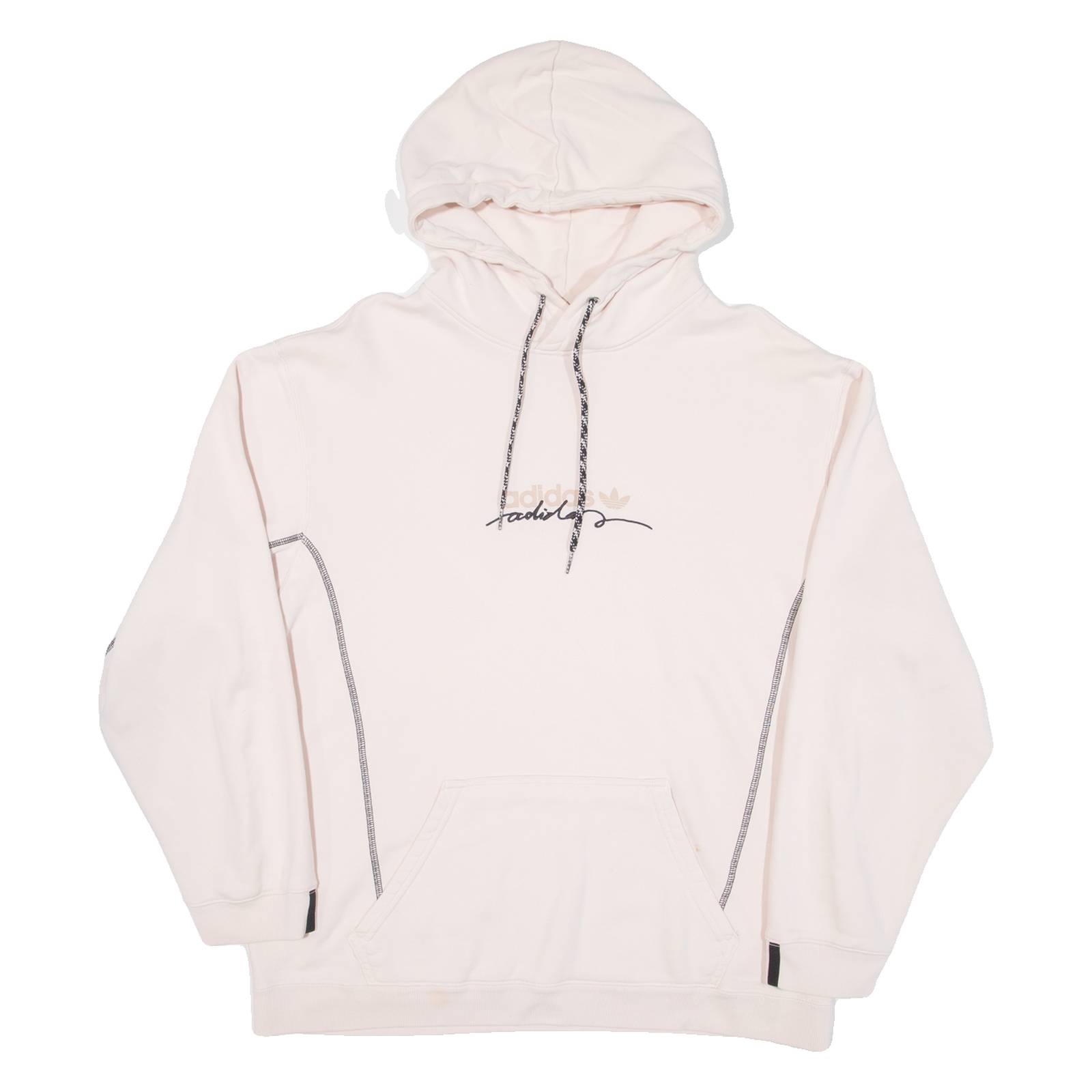 ADIDAS Womens Pink Hoodie M