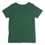 ADIDAS Womens Green Humboldt Volleyball T-Shirt L Short Sleeve Crew Neck Cotton