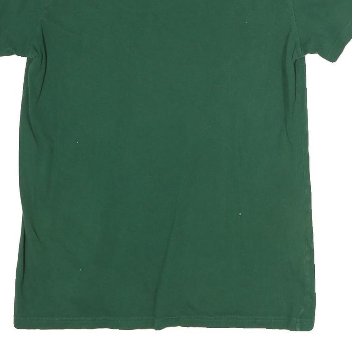 ADIDAS Womens Green Humboldt Volleyball T-Shirt L Short Sleeve Crew Neck Cotton