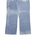 TNG Mens Blue Regular Fit Straight Denim Jeans W38 L30 Classic Cotton Blend Zip