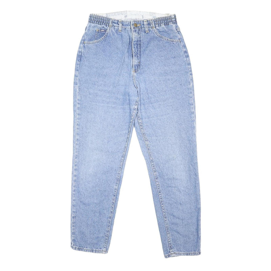 LEE Womens Slim Blue Denim Jeans W30 L30 Relaxed Fit Classic Cotton Blend Zip