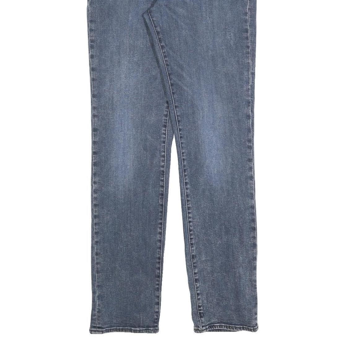 LEVI'S 511 BIG E Mens Slim Jeans Blue Denim W33 L32 Classic Cotton Blend Zip