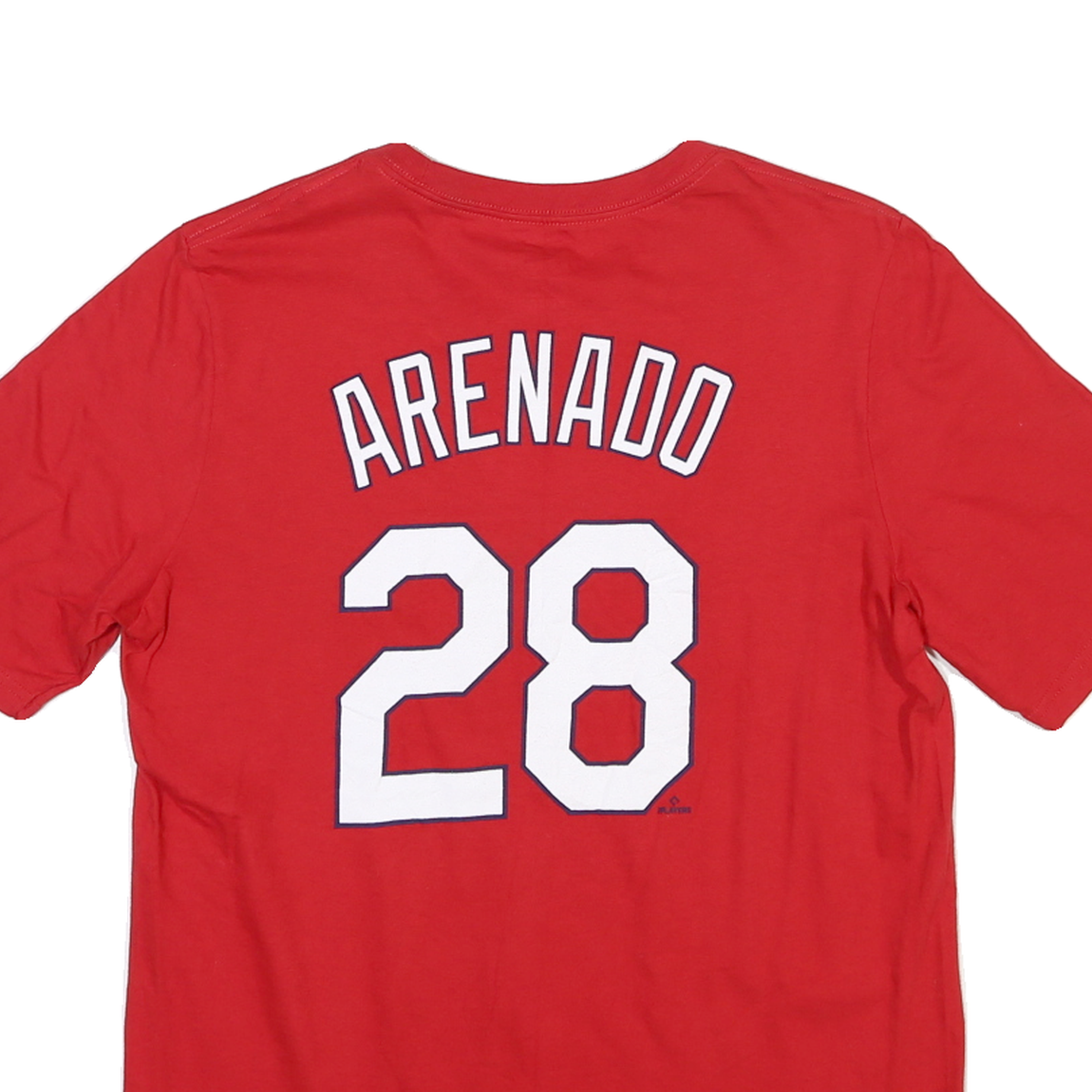 NIKE Womens Red Cardinals Baseball T-Shirt XL Short Sleeve Crew Neck Arena